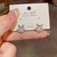 V.I.T Accessories | Bông tai nơ đính đá (2 màu)
