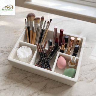 Hộp Đựng Bút Gỗ - INSPIRED I MY VIETHOME I Đa Năng, Nhiều Ngăn , Đựng Bút Viết,  Phụ Kiện Tiện Lợi.