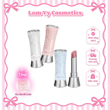 (Sẵn) Son bóng Thiên nga Swan Ballet Flower Knows 3.5g lâu trôi không lem