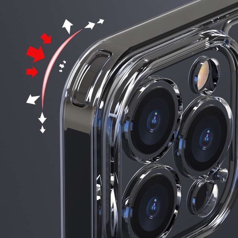 Ốp Likgus lưng trong chống ố vàng bảo vệ camera cho IPhone 17E/16E/SE4