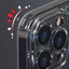 Ốp Likgus trong suốt lưng cứng viền mềm chống ố vàng bảo vệ camera cho IPhone Xsm đến 17Promax