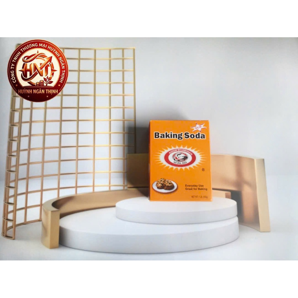Combo 10 hộp Baking soda Natural đa công dụng, nguyên liệu chính hãng nhập khẩu Mỹ, dùng làm bánh, vệ sinh, khử mùi