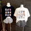 Sét áo thun tay ngắn in hình ,chất cotton phối quần đùi sọc thun zip( chọn màu...không chọn hình)