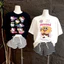 Sét áo thun tay ngắn in hình ,chất cotton phối quần đùi sọc thun zip( chọn màu...không chọn hình)