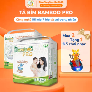 BỈM QUẦN/DÁN BAMBOO PRO Đủ SIZE Siêu Mềm Mỏng, Thấm Hút Tốt, Khô Thoáng Cho Bé