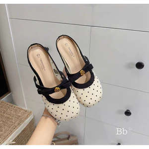 ❣️❣️❣️ Sục chấm bi quai nơ hoa trà Fullbox mã 830-66