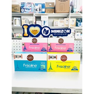 Nước Muối Tép Vàng, Tép Xanh Gifrer Fysoline Hộp 20 Ống Chính Hãng | Minizon Kids