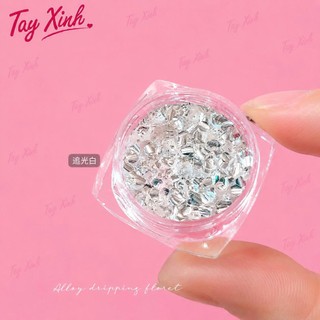 Hộp Kim Tuyến Trang Trí Móng Cực Quang Cao Cấp | Kim Tuyến Nail Lấp Lánh Hiệu Ứng Aurora 3D Dùng Đắp Gel, Resin, UV - Ta