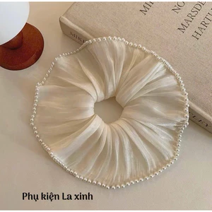 Chun voan cao cấp bản to viền full ngọc phong cách sang trọng (1 cái)
