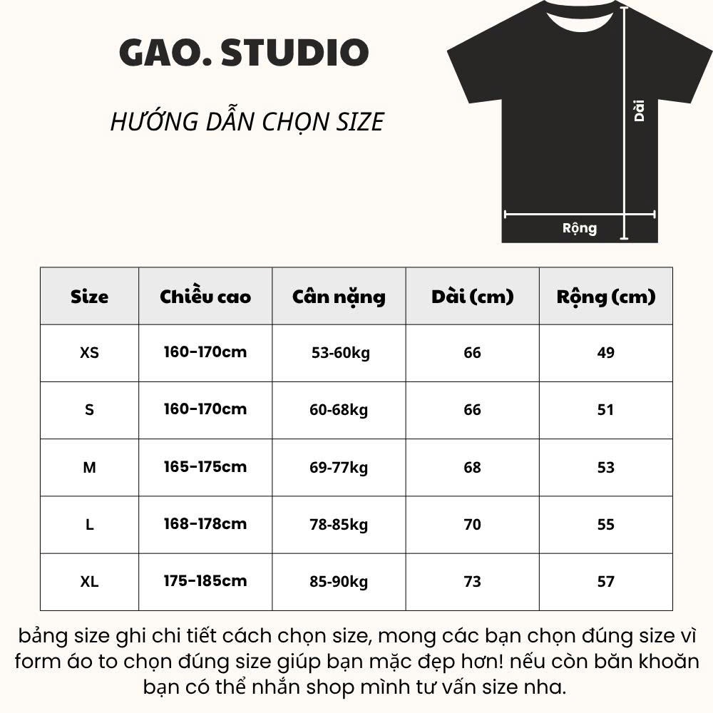 Áo phông nam trơn vải cotton co giãn form regular trẻ trung nam tính Gao studio G008