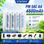 Pin Sạc ENEMAX AA/AAA Chính Hãng 1.5V 4600mAh/2600mAh Pin Sạc Ni-MH Dùng Cho Micro Máy Ảnh Chuột Đồ Chơi Điều Khiển