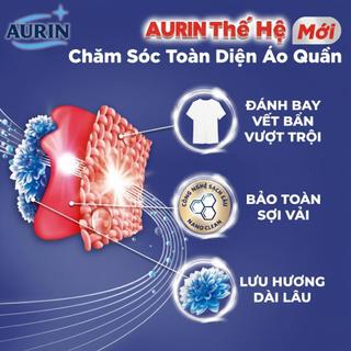 [Bản Cải Tiến - Mua 1 Tặng 5] 6Kg NƯỚC GIẶT XẢ AURIN X2 Hương thơm Nước Hoa Thơm Lâu Dịu Nhẹ An Toàn Làm Sạch Bền Màu