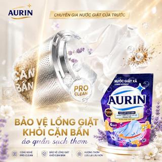 [Bản Cải Tiến - Mua 1 Tặng 5] 6Kg NƯỚC GIẶT XẢ AURIN X2 Hương thơm Nước Hoa Thơm Lâu Dịu Nhẹ An Toàn Làm Sạch Bền Màu