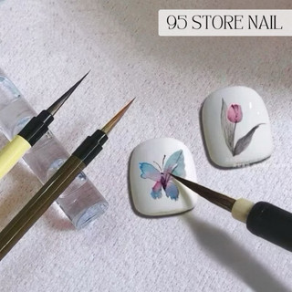 Cọ vẽ màu nước - cọ vẽ thư pháp