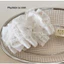 Kẹp dọc phồng tóc size 11cm họa tiết ren thêu