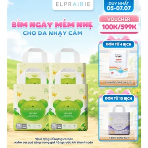 Tã/Bỉm Quần ELPRAIRIE Air Feel Nội Địa Hàn Cho Da Nhạy Cảm, Siêu Mềm Thoáng