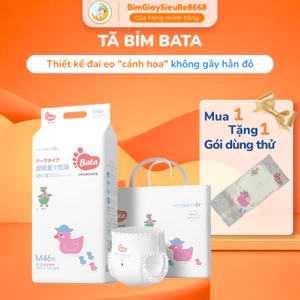 Bỉm Quần/Dán BATA NHẬT BẢN FULL SIZE Mềm Mại, Thấm Hút Tốt, Chống Tràn Tối Đa