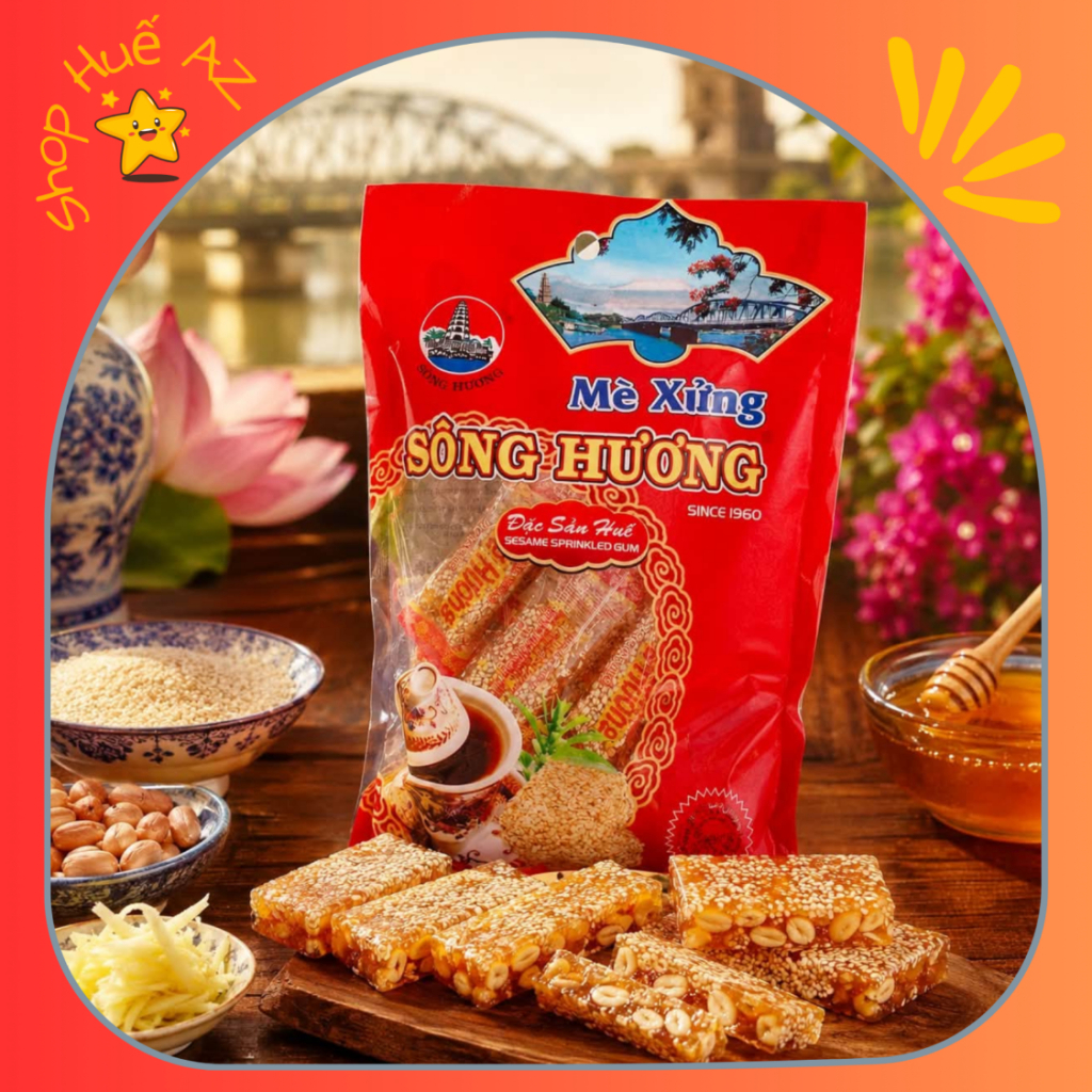 Kẹo mè xửng Sông Hương 250g 💕 Đặc sản Huế 💕
