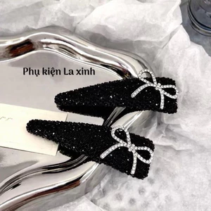 Kẹp mái bấm tách đính full đá sáng lấp lánh