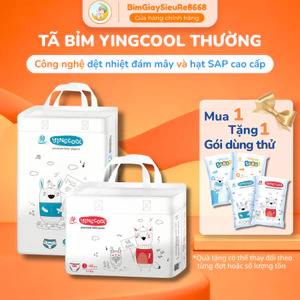 Bỉm YINGCOOL THƯỜNG FULL SIZE Siêu Thấm, Chống Tràn, Không Hăm, An Toàn Cho Bé