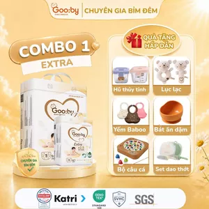 Tã/bỉm Sơ sinh/ Newborn dán ngày Gooby mềm mại, an toàn, siêu thấm hút size NB/S/M cho bé từ 2kg - 11kg