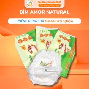 Miếng Dùng Thử Amor Natural Đủ Size Siêu Mềm Mịn ( ComBo 10 Miếng )