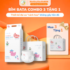 Bỉm Quần/Dán BATA Full Size Siêu Thấm, Chống Tràn Hiệu Quả, An Toàn Cho Bé