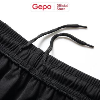 GEPO Quần Đùi Thể Thao Nam Quần Chạy Bộ Tập Gym Nam Cao Cấp Chất Liệu Thun Lạnh Co Giãn Tốt