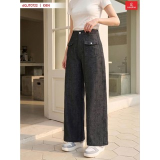 (Sẵn).6QJT07 Quần Jeans Nữ 𝐂𝐀𝐑𝐃𝐈𝐍𝐀 Cao Cấp Quần  Hot Quần bò dáng suông. Chất liệu demin