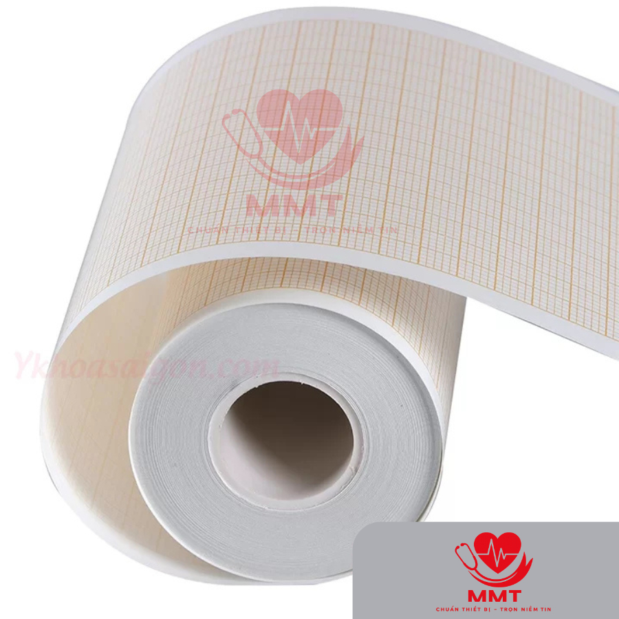 Giấy In Điện Tim 3 Cần - KT: 80mm x 20m