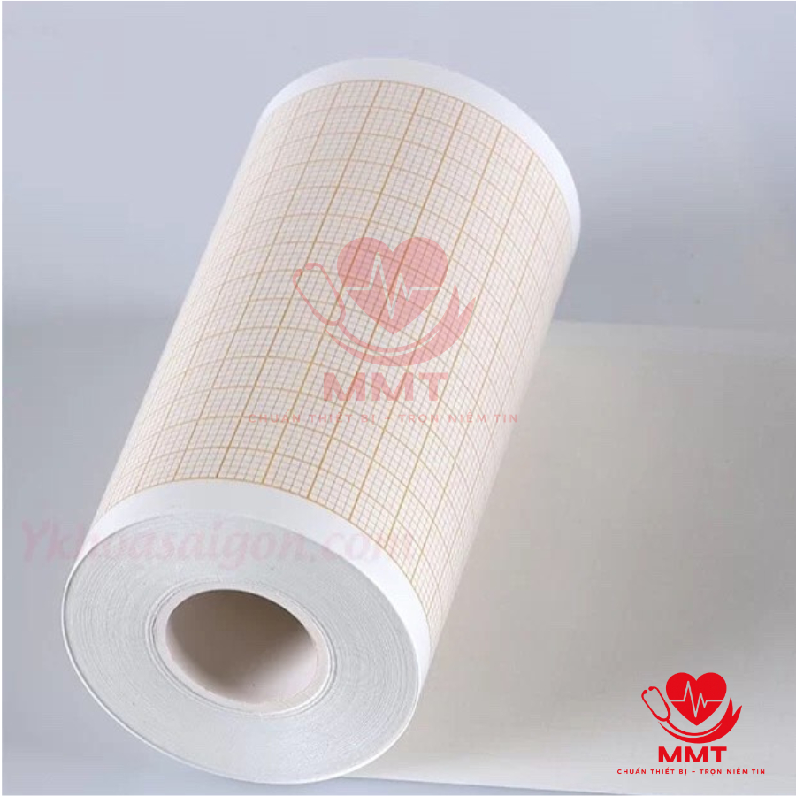 Giấy In Điện Tim 3 Cần - KT: 80mm x 20m