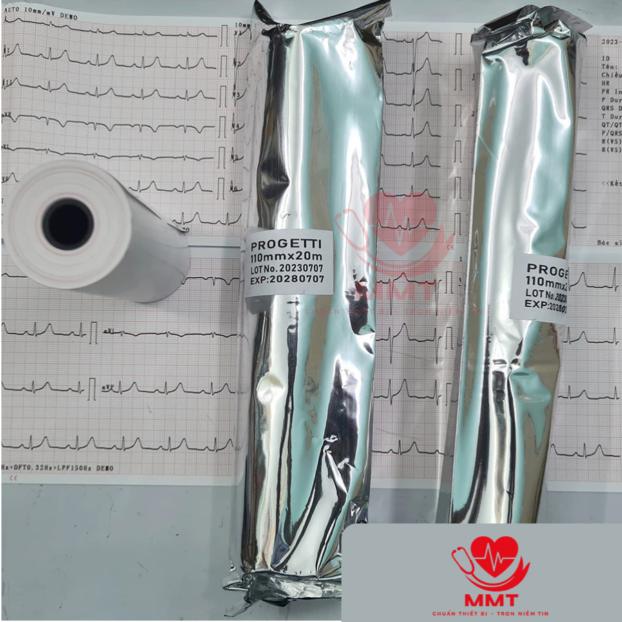 Giấy In Máy Điện Tim 6 Cần - ECG600G - Contec (1 cuộn)