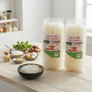 Miến Tổ Yến Châu Khang 300g – Sợi Bún & Sợi Phở – Dai Ngon, Không Nát, Không Chất Bảo Quản