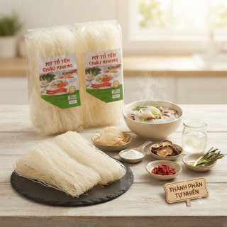 Miến Tổ Yến Châu Khang 300g – Sợi Bún & Sợi Phở – Dai Ngon, Không Nát, Không Chất Bảo Quản