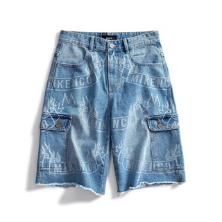 Quần ngắn FLAME BANNER CARGO SHORT chính hãng Mikenco Denim