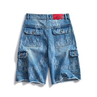 Quần ngắn FLAME BANNER CARGO SHORT chính hãng Mikenco Denim