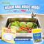 BỘT NGÂM RỬA RAU CỦ QUẢ THỊT CÁ UMIKAI Nhật Bản - 1 Hộp 100GR