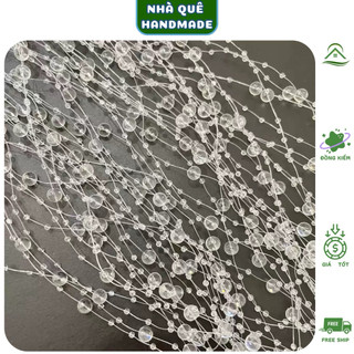 Dây Hạt Cườm Galaxy Trang Trí Bó Hoa Ruy Băng,  Làm Dây Treo Lồng Đèn Handmade, Phụ Kiện DIY