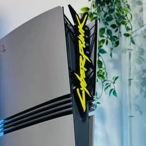 Mặt trước của Cyberpunk 2077 cho PS5 Pro/Slim/Fat In 3D Decor Gaming Cao Cấp