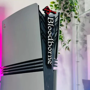 Ốp lưng Bloodborne cho PS5 Pro/Slim/Fat In 3D Decor Gaming Cao Cấp