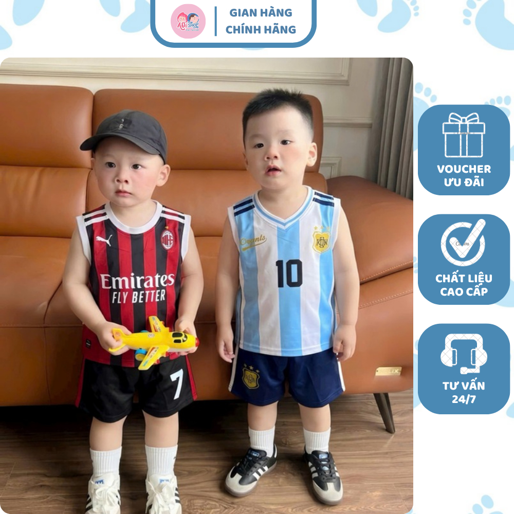 [À ƠI SHOP] D85- set 2 bộ ba lỗ sọc xanh và đỏ - a100.393