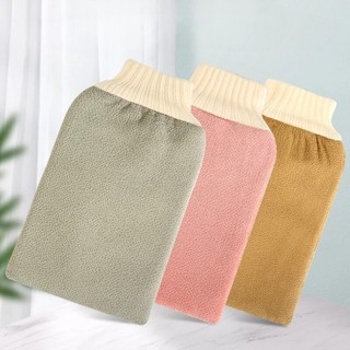 Găng Tắm và Tẩy Tế Bào Chết Nội Địa Trung, Chất Liệu Vải Sần Sủi Giúp Lấy Đi Sắc Tố Đen Trên Da