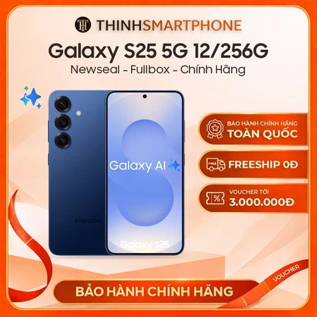 [Newseal] Điện thoại Samsung Galaxy S25 5G 12/256GB New Nguyên Seal - Bảo Hành Chính Hãng Tại Samsung Việt Nam