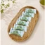 Bánh sữa Cu Tũn Ba Vì ít ngọt, vị matcha, phiên bản mới của Bánh sữa non vị matcha. Đặc sản Ba Vì.