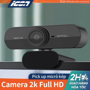 ICON Webcam máy tính có mic-1080P, Windows XP/10/11, Mac OS, Linux，Webcam máy tính chuyên dụng cho Livestream
