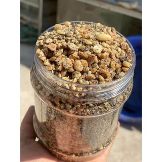 Muối Lạc Vừng Chay Vừng Đen Rang Bếp Củi Giã Tay Hũ 500gr - Thơm Bùi, Ăn Cơm,Xôi, Rau Luộc