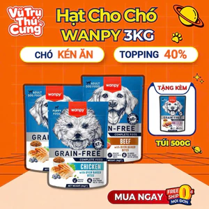 Hạt Wanpy / Captain Cho Chó Kén Ăn, Giúp Tăng Cân, Siêu Topping