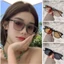Kính râm mát cao cấp nữ nam trà sữa Hàn Quốc chống UV400 tia bức xạ siêu hit hot thời trang đường phố đẹp rẻ HANASO 254