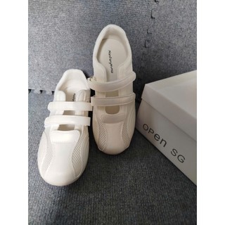Giày Ballet Nữ J.E.E.P Mary Jane Phong Cách Thời Thượng, Giày Búp Bê Quai Dán Đế Bệt Dễ Phối Đồ