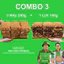 3 Gói Cơm Cháy Gạo Nếp 250g + 1 Gói Cơm Cháy Gạo Lứt 150g Cơm cháy Ninh Bình Premium của HTX Hùng Ba Lăm